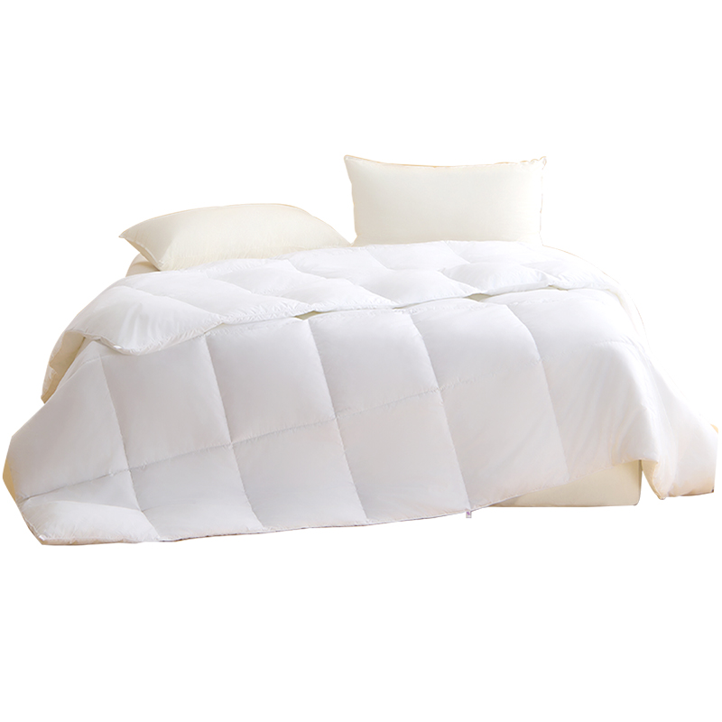 唯我3D暖仓仿生羽绒被单位：条 白色 200*230cm